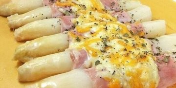 Rezept für im Ofen gebackenen Spargel