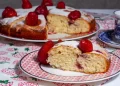 Das Erdbeerkuchenrezept, das jeder lieb