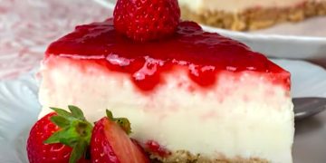 Erdbeer Käsekuchen: Der einfache Weg, ihn cremig und lecker zu machen
