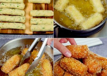 Kartoffelkroketten: schnell, lecker und perfekt für ein leckeres Mittagessen