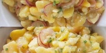 Absolut lecker ohne Schnickschnack: Frischer Kartoffelsalat gut zum abnehmen