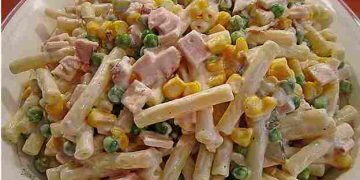 Gabelspaghettisalat