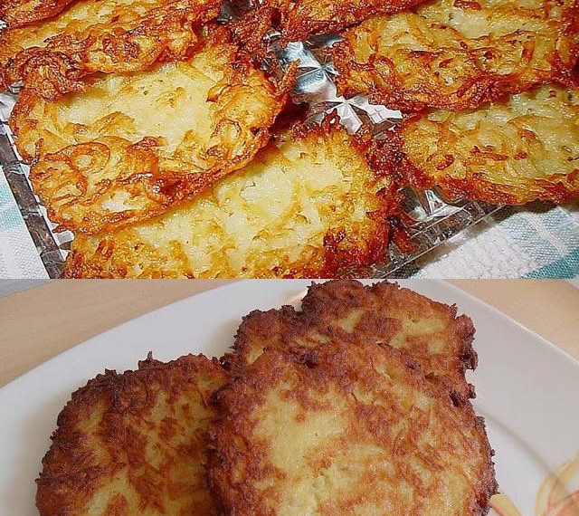 Großmutters Reibekuchen, die einfach alle lieben!