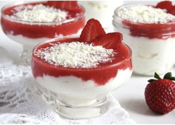 Erdbeer Schoko Quark es kam sehr gut an