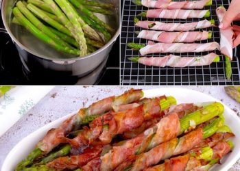 Mit Speck umwickelter Spargel: So wird er noch köstlicher! Dieses Rezept wird nie langweilig