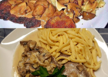 Jägersauce, da kommt kein Jägerschnitzel im Restaurant dran!