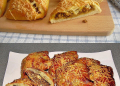 Pikante Hackfleischtaschen mit Käse