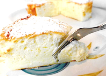 Ein Traum von Käsekuchen, sooo cremig und ohne Boden !