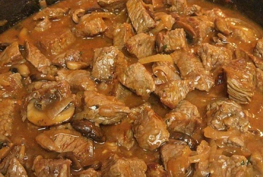 Mit Pilzsauce im Mund zergehen