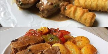 Schweinemedaillons in Pfefferrahmsauce: ist ein schnelles und feines Mittagessen – Das Rezept gelingt immer! Alles in 20 Minuten!