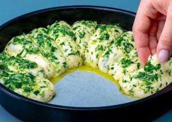 selbstgebackenes – knoblauchbrot