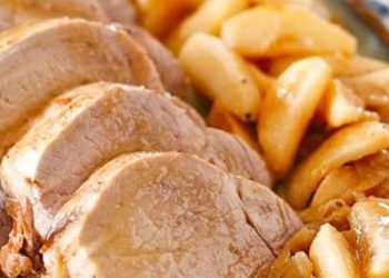 Schweinefilet mit Äpfeln: das Rezept für einen beeindruckenden zweiten Gang