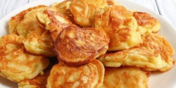 Apfelkrapfen: das einfache hausgemachte Rezept