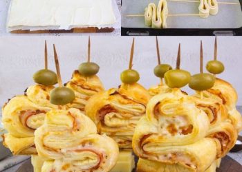 Mini-Weihnachtsbäume aus Blätterteig: die superspaßige Vorspeise, die Sie nicht verpassen dürfen