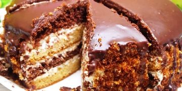 Schoko Nuss Torte, schnell & einfach gezaubert
