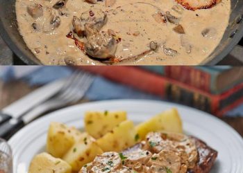 Steakpfanne mit Champignons in nur 15 Min!