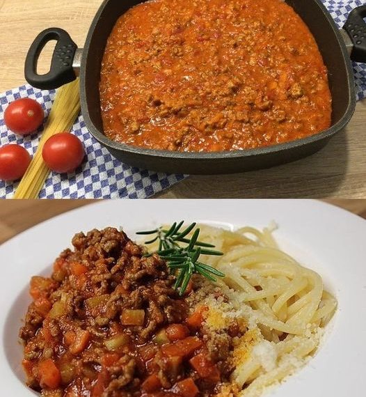 Die echte Sauce Bolognese