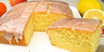 Zitronenkuchen, wahnsinnig saftig und lecker