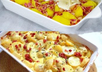 Unschlagbar LECKER & ganz schnell zubereitet! – Kartoffeln alla Carbonara