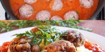 Tomatensoße mit Hackbällchen, Yummy! LECKER!