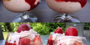 Käsekuchen mit Marmelade, sei bereit für die Sucht!