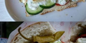 Schmeckt Gigantsich! – Heißer Schafskäse im Fladenbrot 