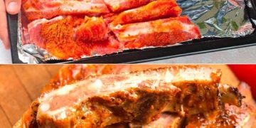 Rippchen in Barbecue-Sauce: das Rezept für weiche und saftige amerikanische Barbecue-Rippchen