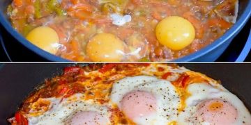 Ei und Paprika in der Pfanne: das leckere spanische Rezept zum Ausprobieren