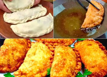 Mit Kartoffeln und Speck gefüllte Knödel: das Rezept für ein leckeres und schmackhaftes Abendessen