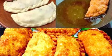 Mit Kartoffeln und Speck gefüllte Knödel: das Rezept für ein leckeres und schmackhaftes Abendessen