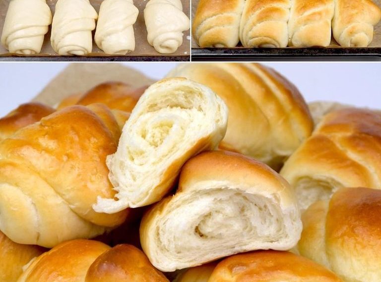 15 MINUTEN HÖRNCHEN besser als vom Bäcker, fluffig zart!