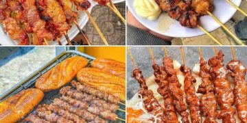 Marinierte Fleischspieße