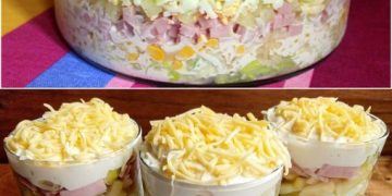 Diesen Salat könnte ich jeden Tag essen, Übernacht-Salat in 15 Minuten!