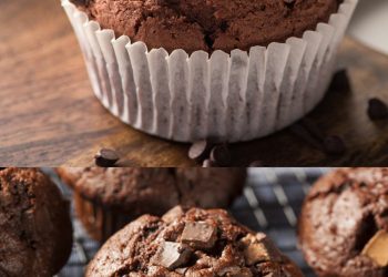 Kinderschokolade Muffins