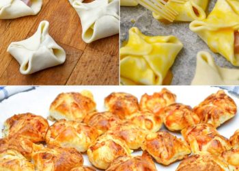 Mit Schinken und Käse gefüllte Knödel: ein köstliches und herzhaftes Rezept