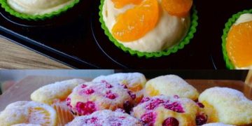 Blitzschnelle Quark-Muffins mit Obst, wooow Absolut leckeeer!