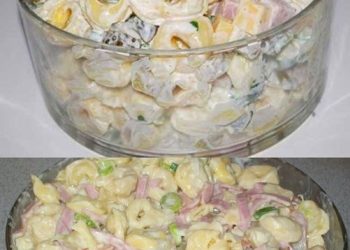 Der beste Salat den ich in letzte zeit gegessen habe, Tortellinisalat