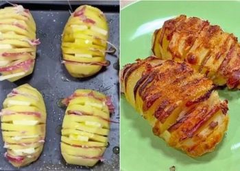 Gefüllte Ofenkartoffeln: das Rezept für ein köstliches Gericht, das einfach zuzubereiten ist