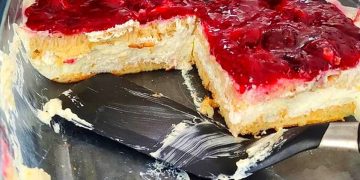 In nur 5 min zubereitet, Waffelkuchen ohne backen gezaubert!