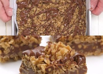 Himmel im Mund,Schnitten mit Haferflocken lecker