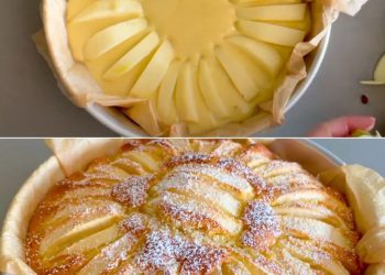 Weicher Apfelkuchen: das Rezept für ein einfaches und leckeres Dessert