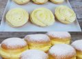 Berliner mit Vanillefüllung, einfach und besser als beim Bäcker!