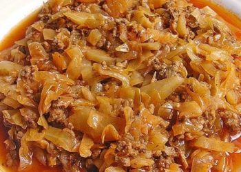 Kohl geschmort mit Hackfleisch, genial lecker!