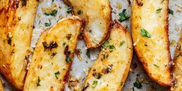 Knusprige Knoblauch-Kartoffeln