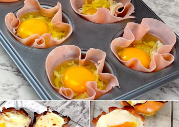 Schinken- und Eierbecher: das schnelle und leckere Vorspeisenrezept, das Sie lieben werden