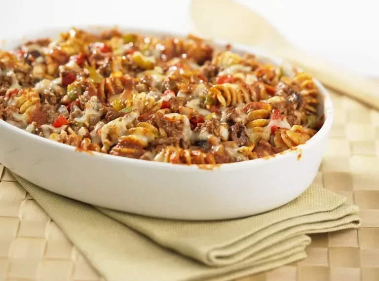Spaghetti Auflauf mit Hackfleisch