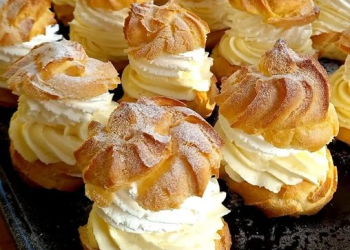 Windbeutel mit Vanillecreme