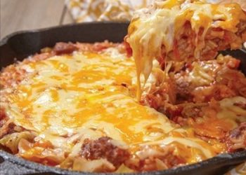 KARTOFFEL HACK AUFLAUF IN CURRY KÄSESOSSE