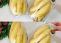 Keine faulen und schwarzen Bananen mehr nach ein paar Tagen: mit dieser Methode halten sie 2 Jahre