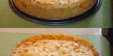 Pfirsichkuchen
